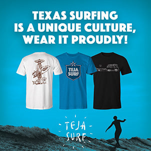 Supporting Texas surfers