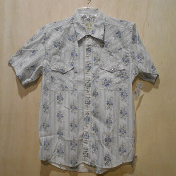 Rip Curl Vintage Western Short Sleeve Woven Button-Up Shirt