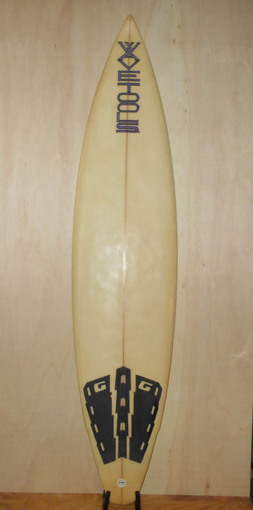 Wave Tools Vintage Winged Baby Diamond Tail Thruster 6'10