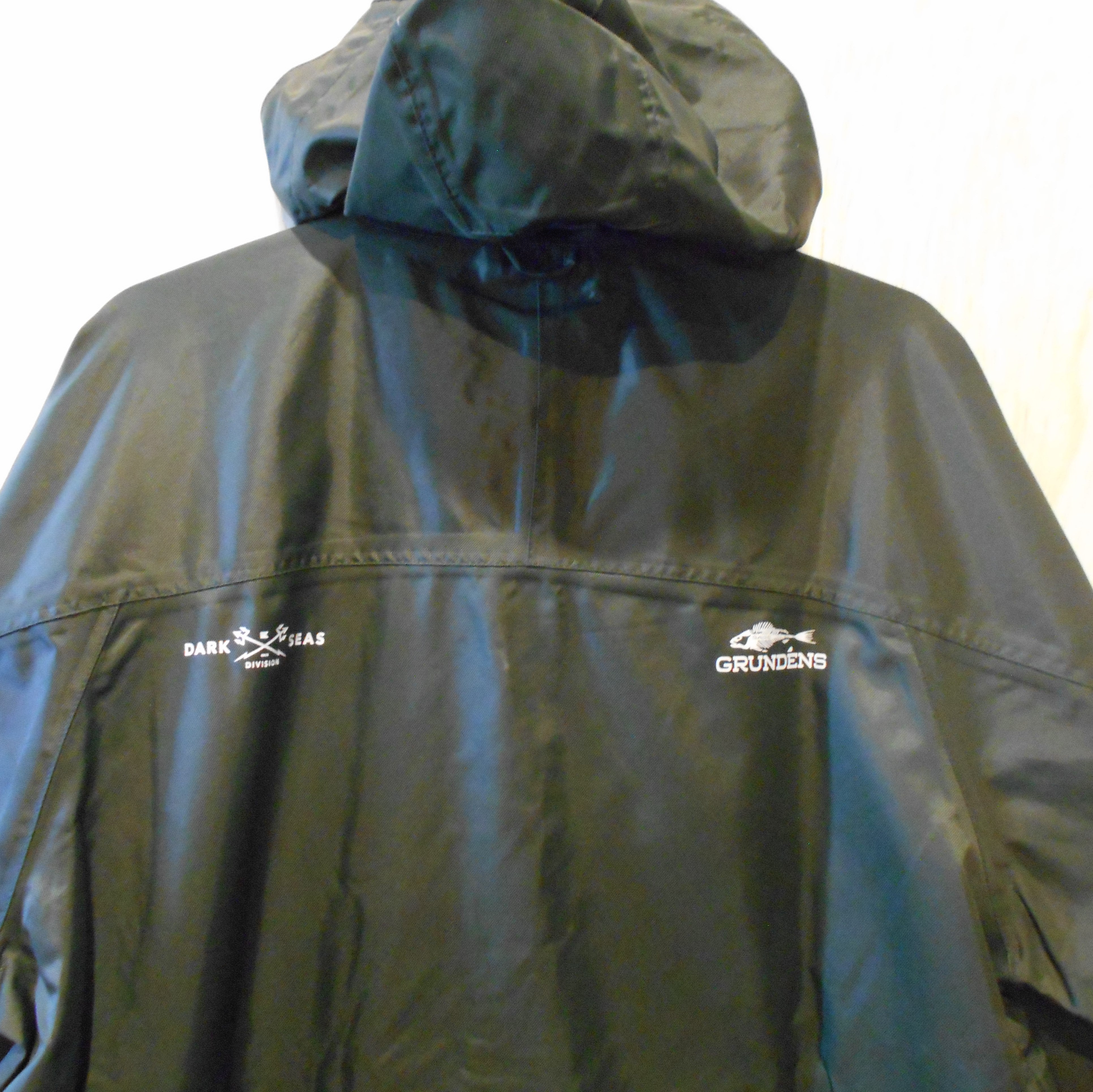 Gilet De Pêche Dark Seas Division X Grundens - Homme Taille M Noir Neuf