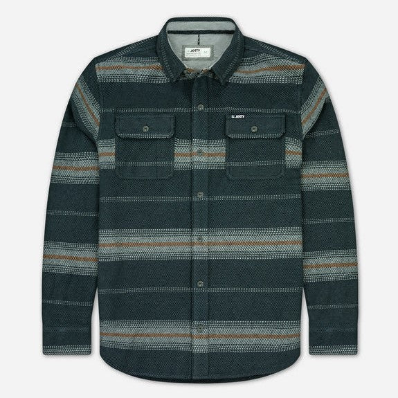 Jetty Horizon Flannel - Mauve