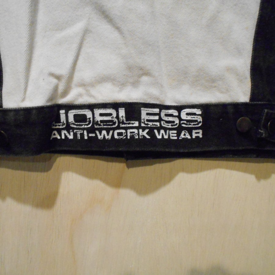 Jobless Anti-Work Wear Vintage Denim Jacket
