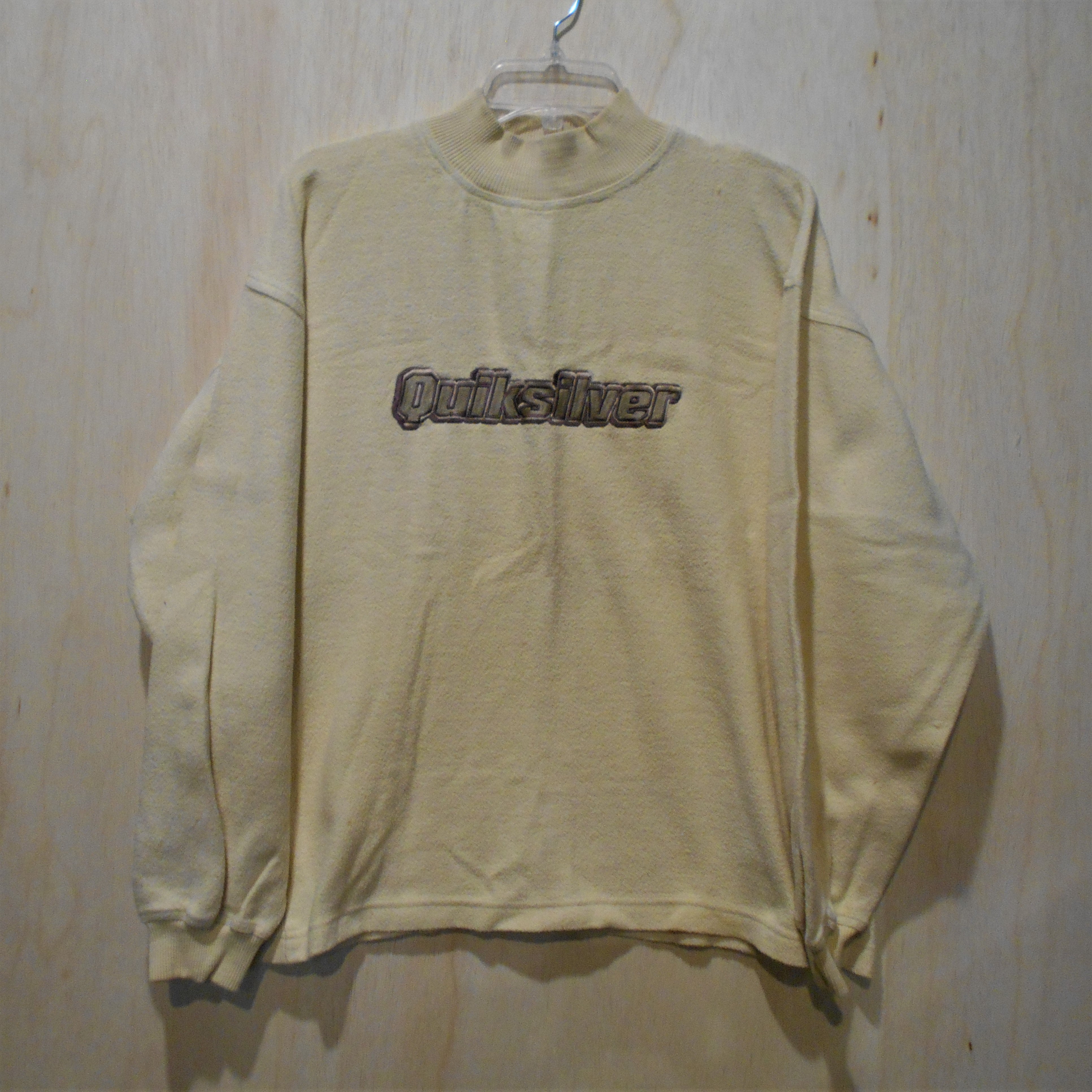 spion beroemd Belonend Quiksilver Vintage Pullover Mock Turtle Sweatshirt – Strictly Hardcore Surf