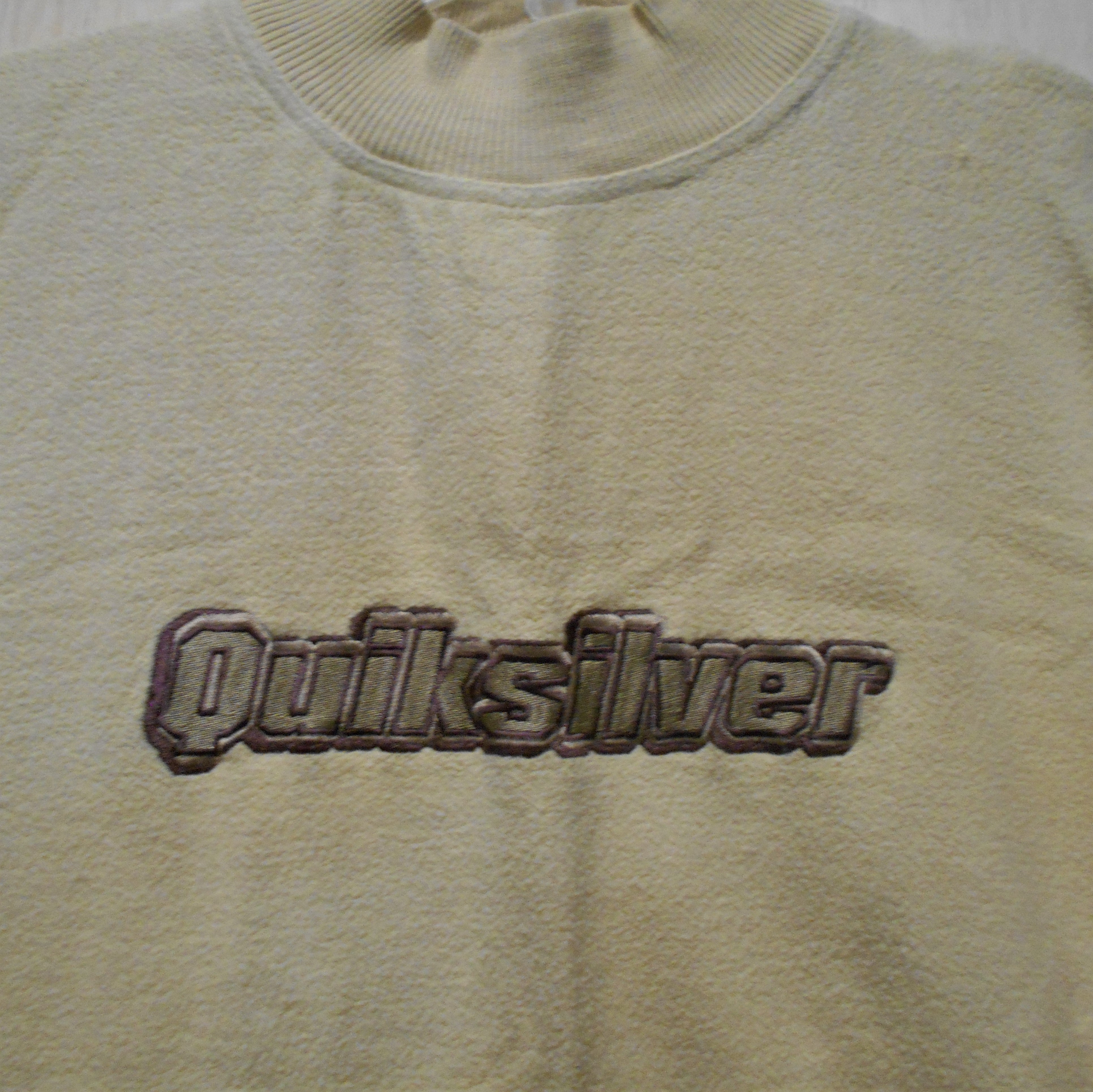 spion beroemd Belonend Quiksilver Vintage Pullover Mock Turtle Sweatshirt – Strictly Hardcore Surf