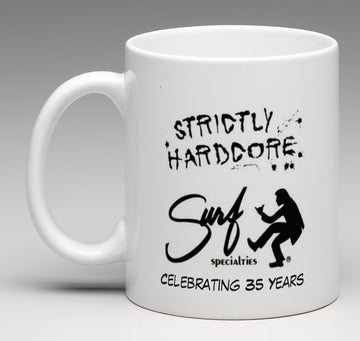 Strictly Hardcore Mug Celebrating 35th Anniversary.