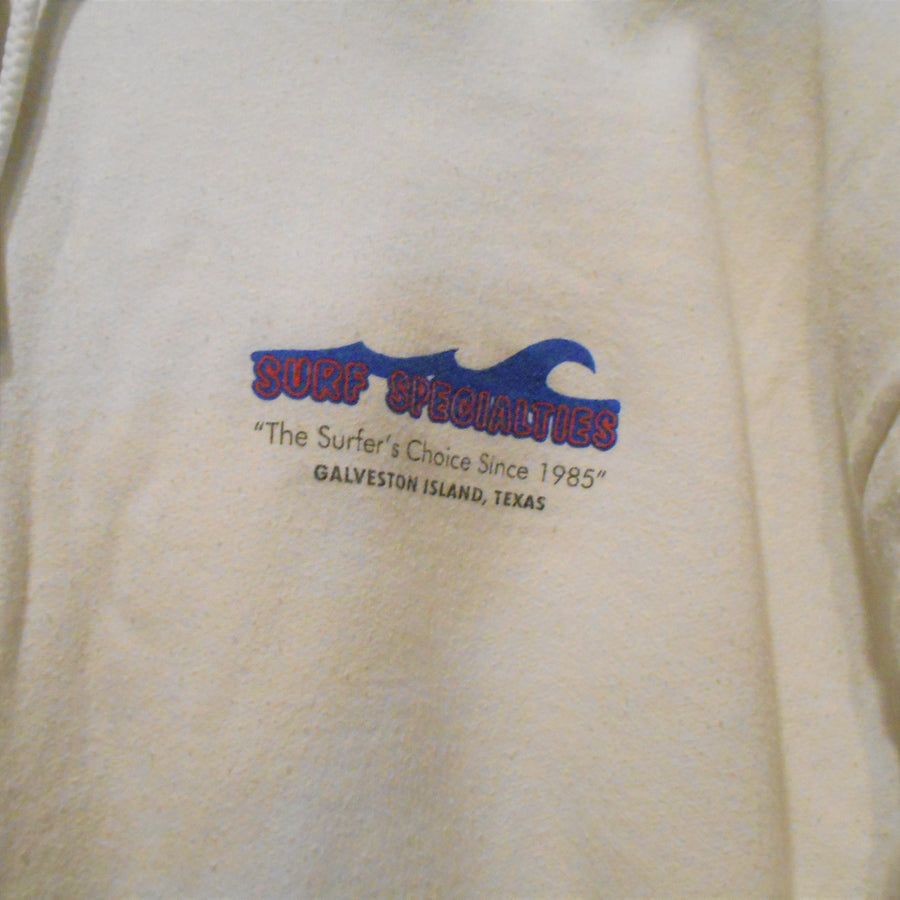 Surf Specialties Vintage White Pullover Hoody