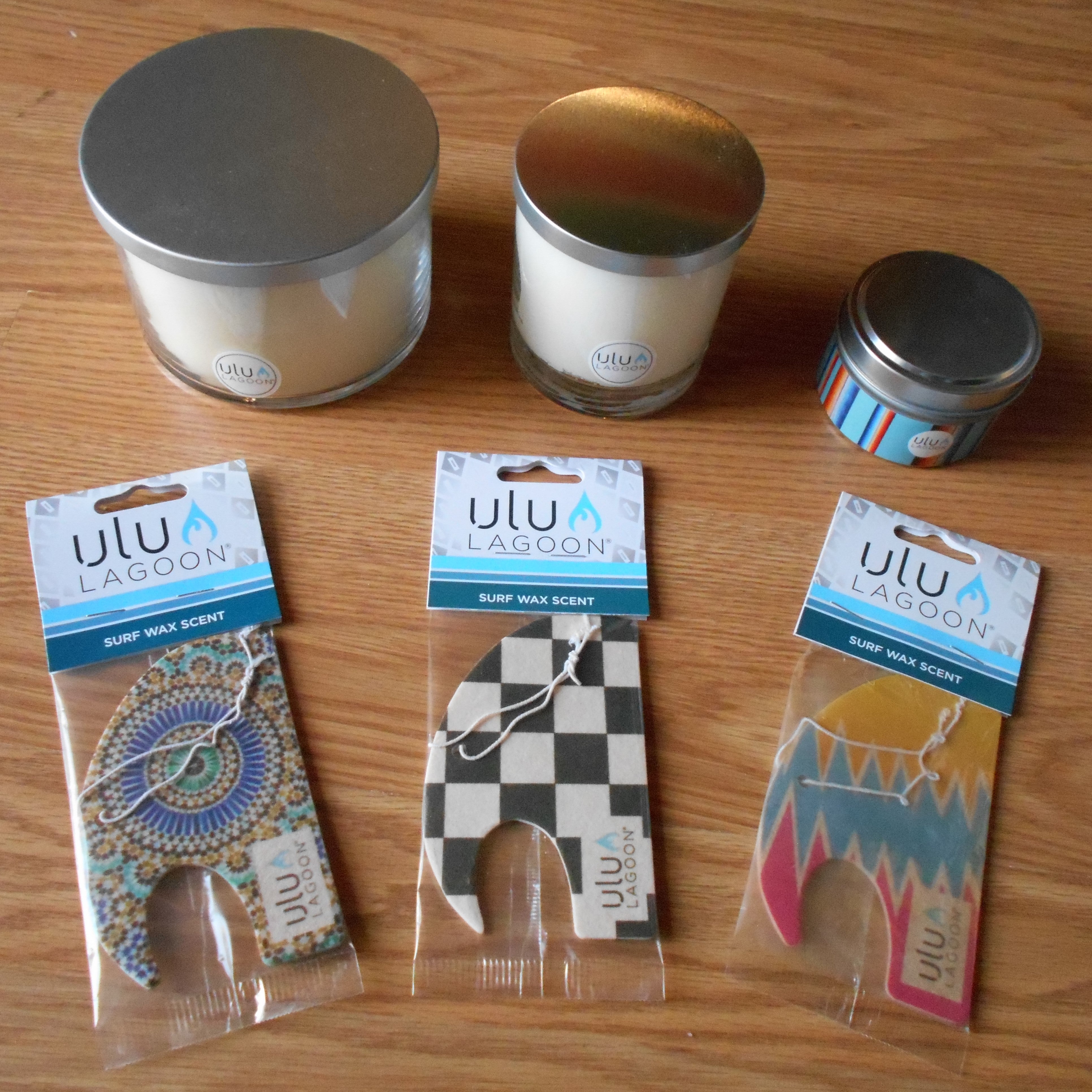 Ulu lagoon coconut air freshener and candle pack Strictly Hardcore Surf