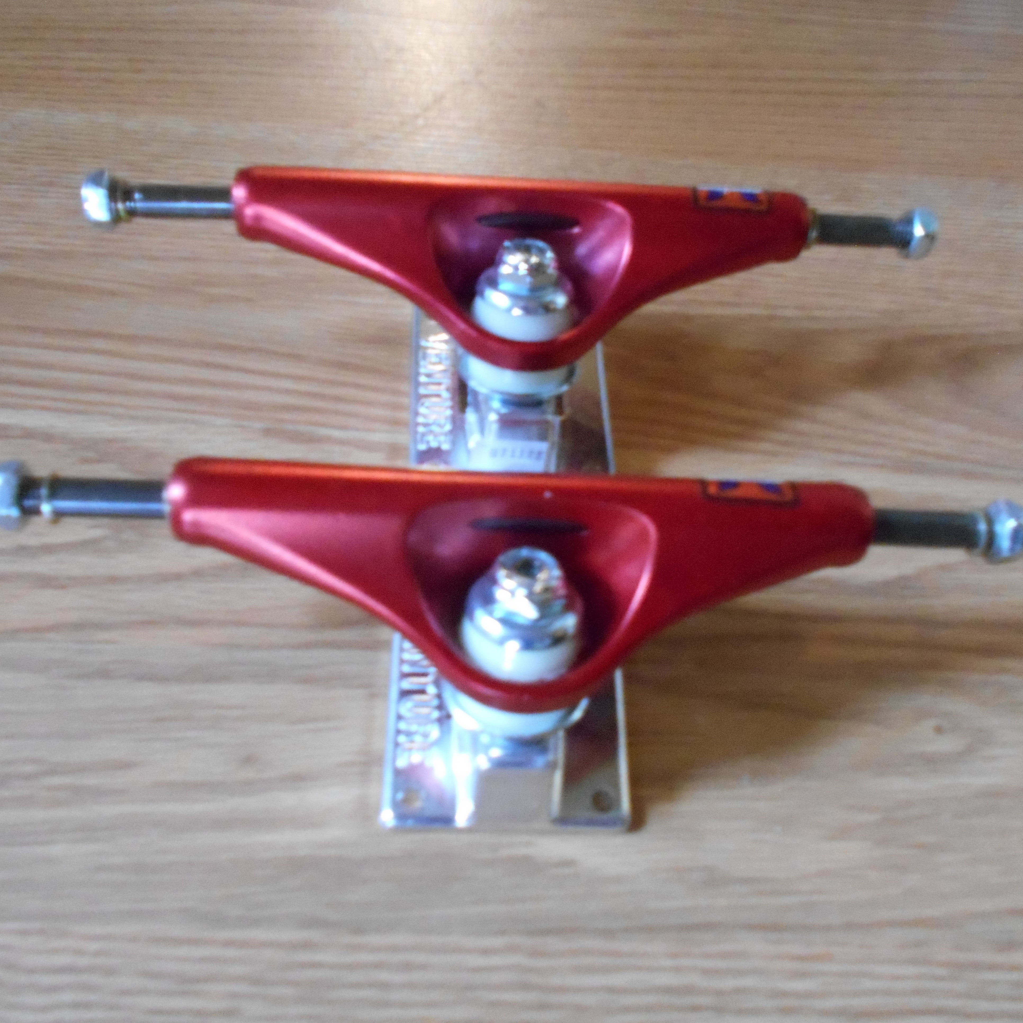 Venture Truck V-Hollow Light Hi 5.25 - Anodized Red (Set Of 2