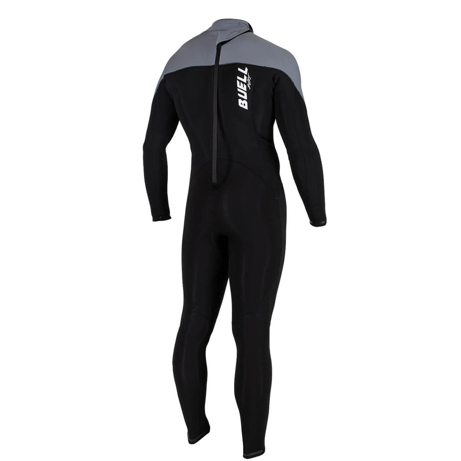 Buell RBZ Stealth Mode 3/2 Back Zip Wetsuit