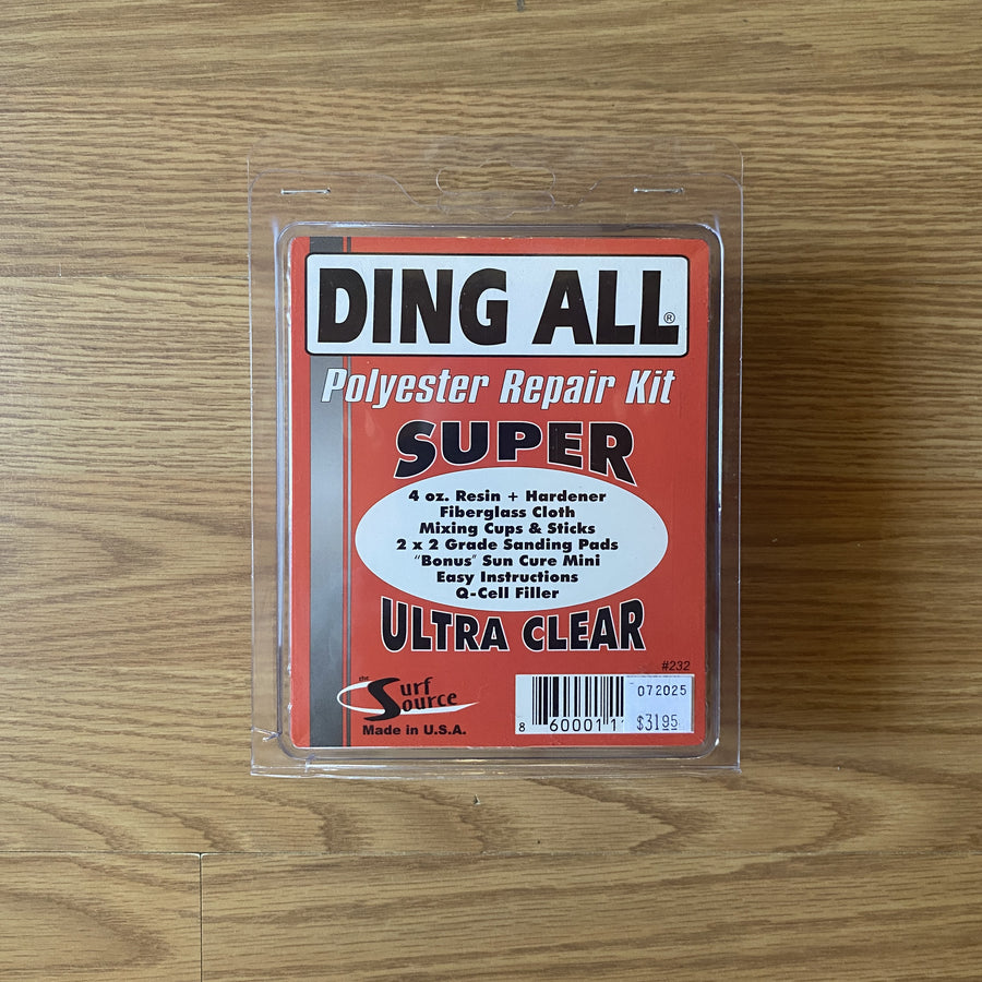 Ding All SUPER Repair Kit: Poly or Epoxy