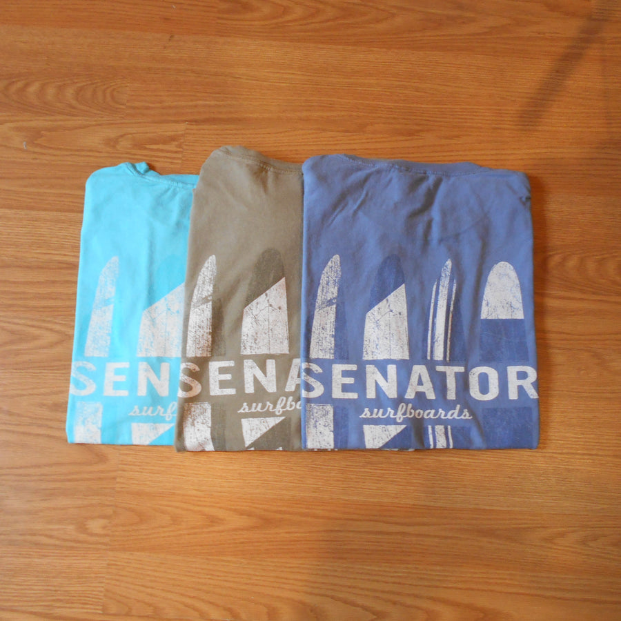 Senator Surfboards Line Up Tee