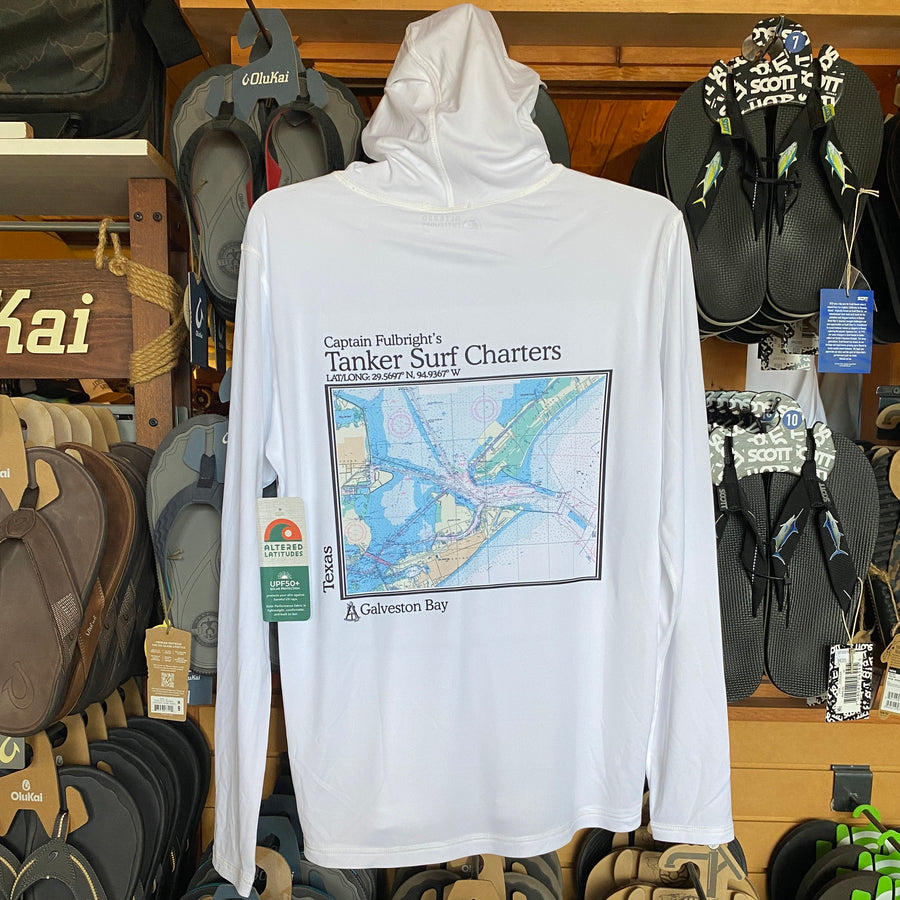 Tanker Surf Charters Hooded Surf Shirt