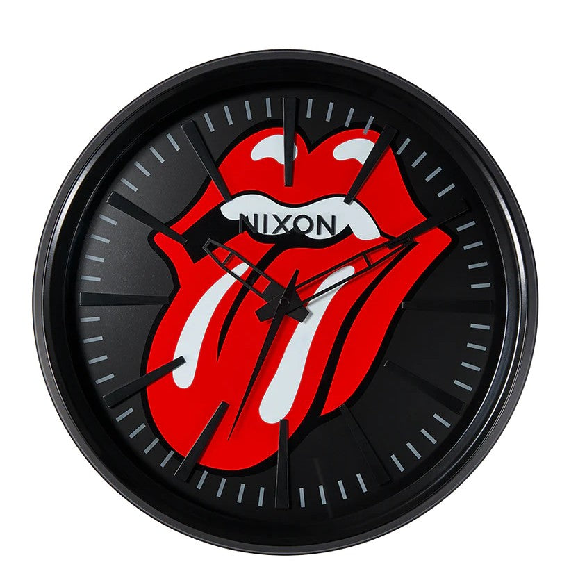 Nixon Sentry/Rolling Stones Collab Wall Clock