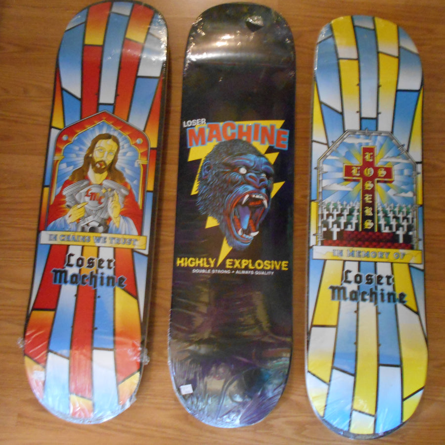 Loser machine company decks (Griptape included)
