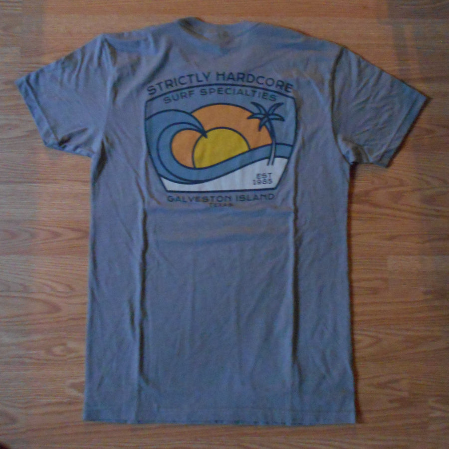 Strictly Hardcore Tropical Beach Wave Tee