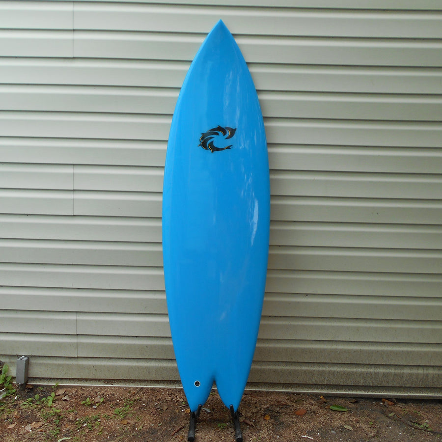 WRV (Wave Riding Vehicles) 6'0 1977 Twin Fin Fish -Vintage Surfboard-
