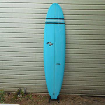 Chris Ruddy Blue 8' Mini Drifter Squash Tail Surfboard (New)