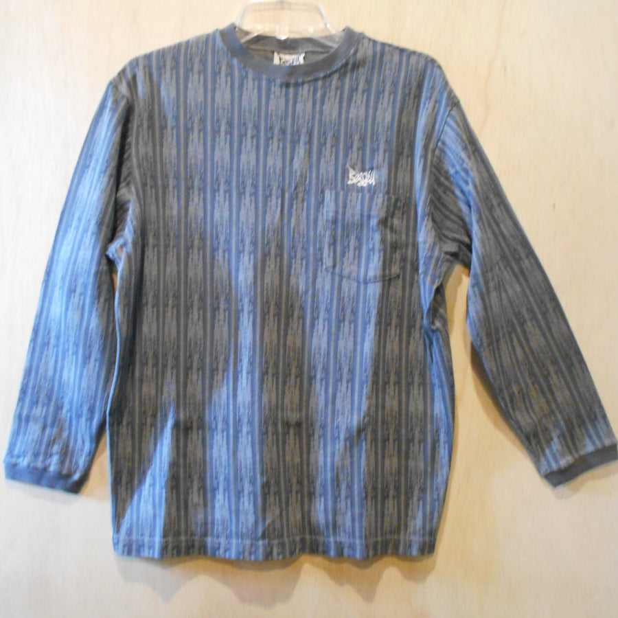 Bessell Vintage Long Sleeve Pullover Knit Shirt