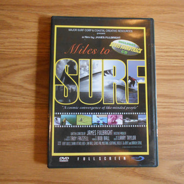 Miles To Surf DVD by Fulbright