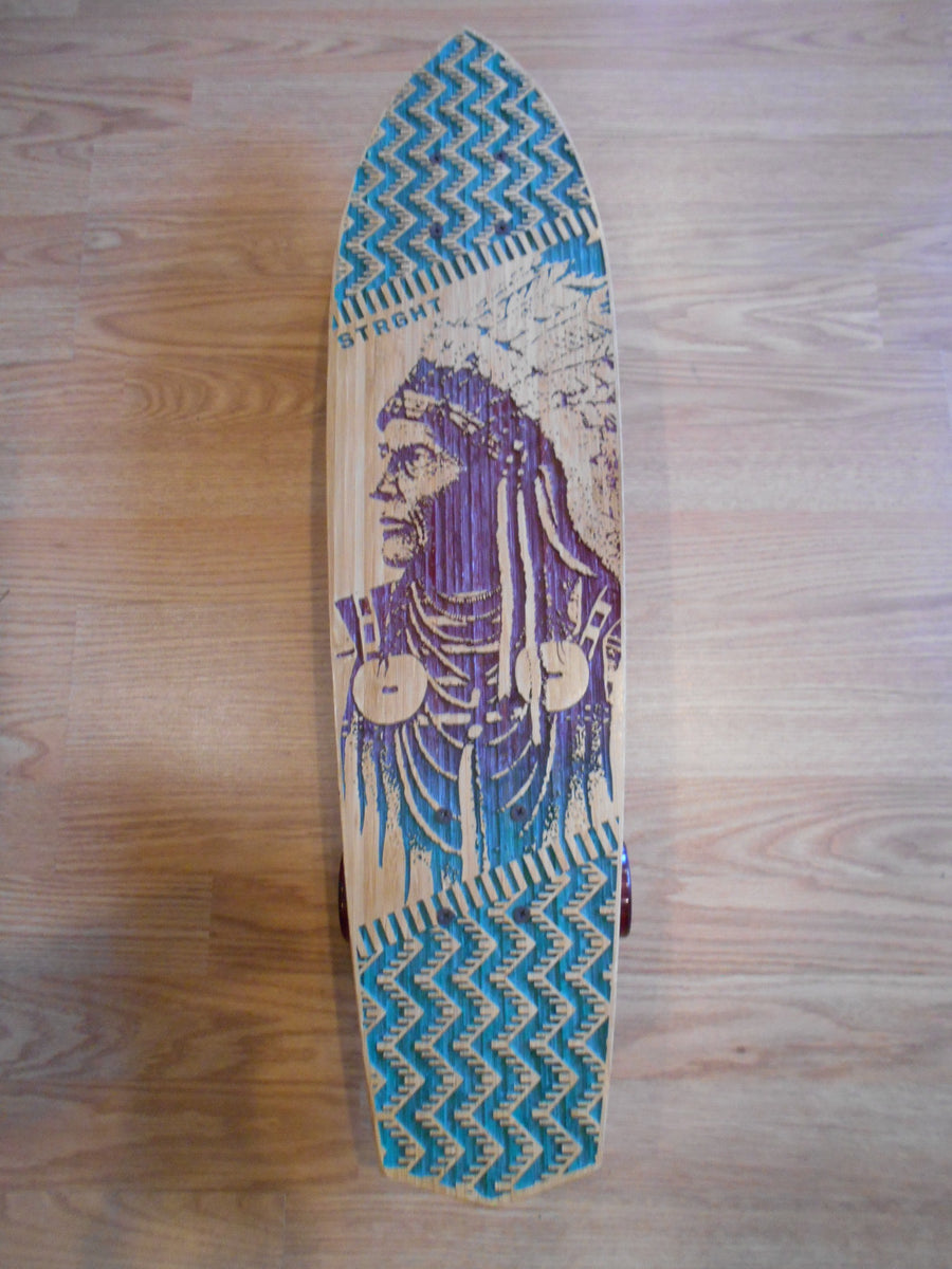 STRGHT Original Collection Skateboards-Skates with Wolves model