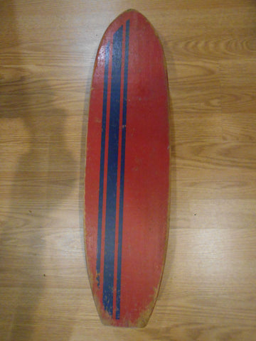 Fulbright's second skateboard, complete