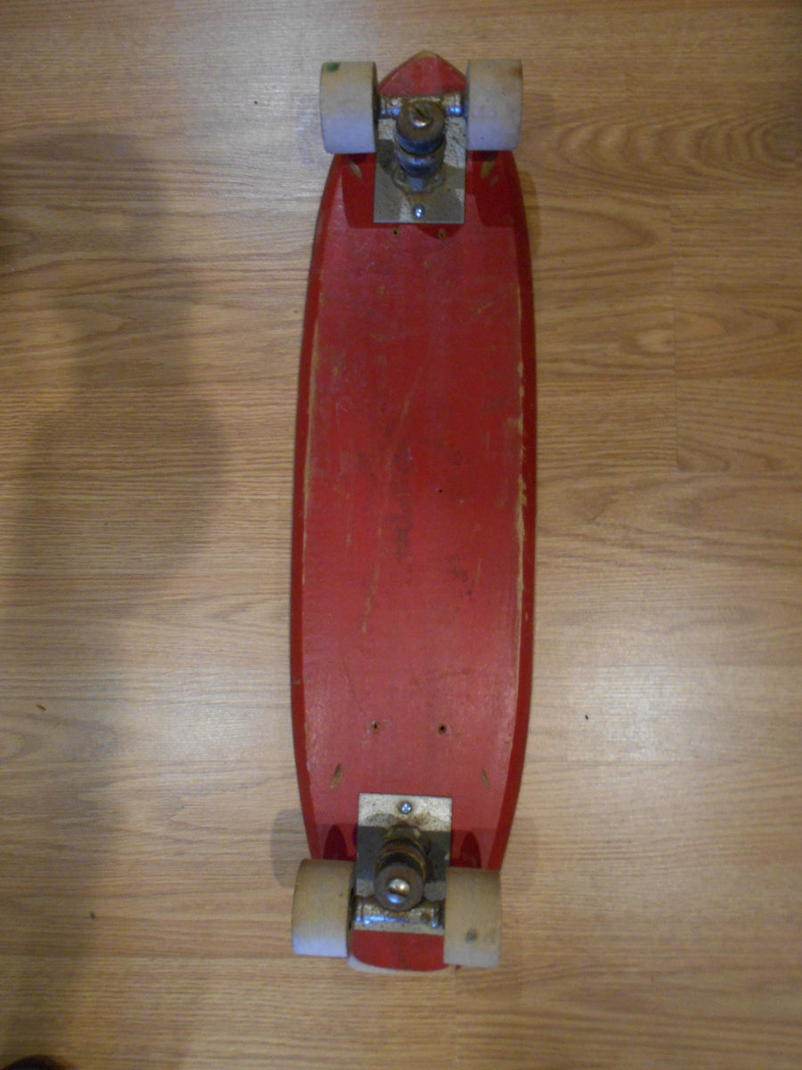 Fulbright's second skateboard, complete