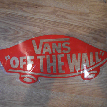 Vans Off The Wall Vintage Sign