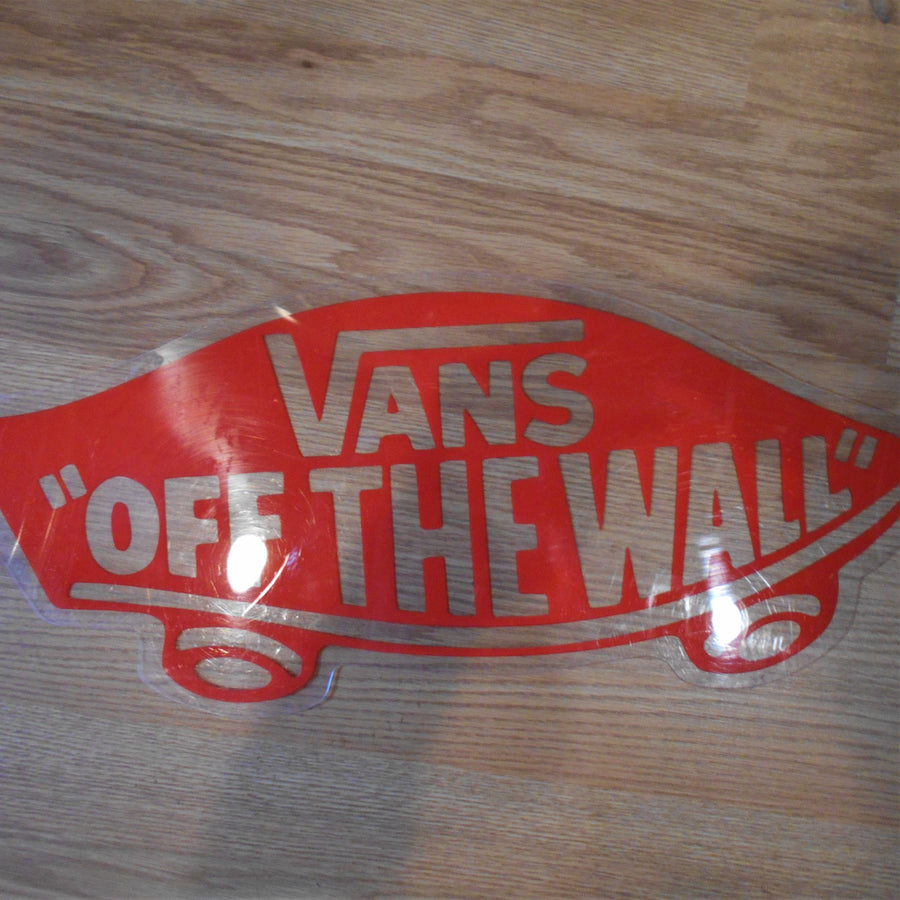 Vans Off The Wall Vintage Sign