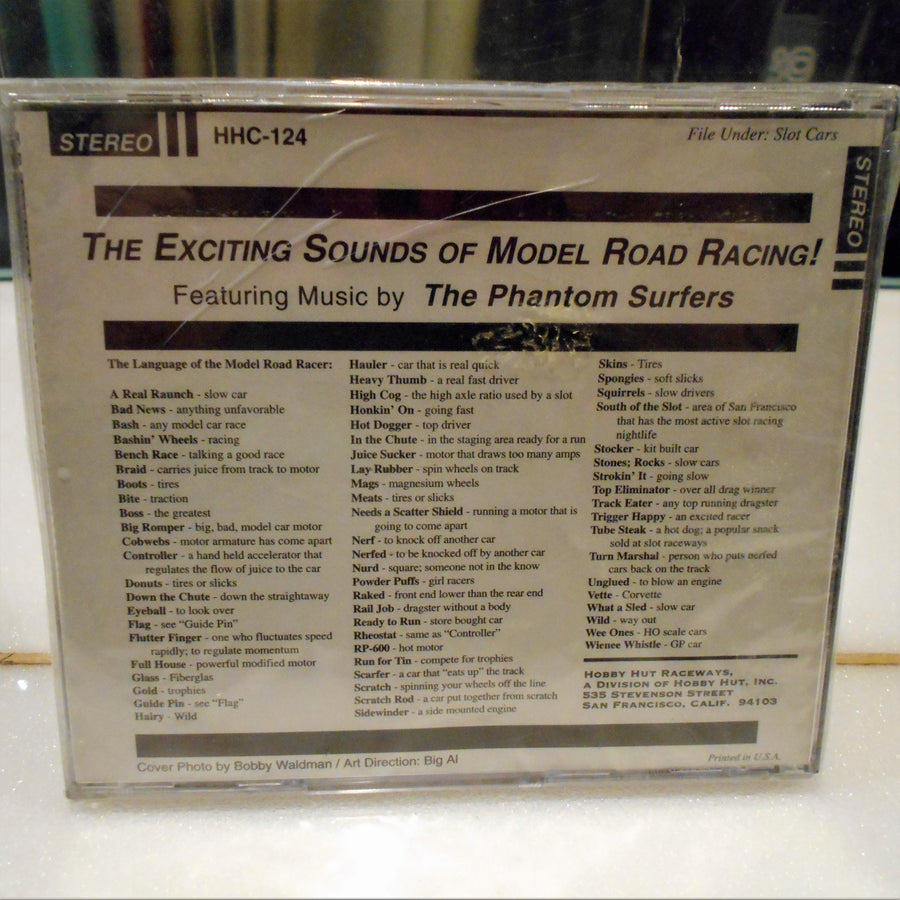 The exciting sounds of Model Road Racing by The Phantom Surfers