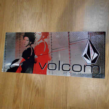 Volcom Clothing Vintage Metal Sign POP