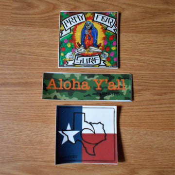 Aloha Y'all Sticker Pack #2