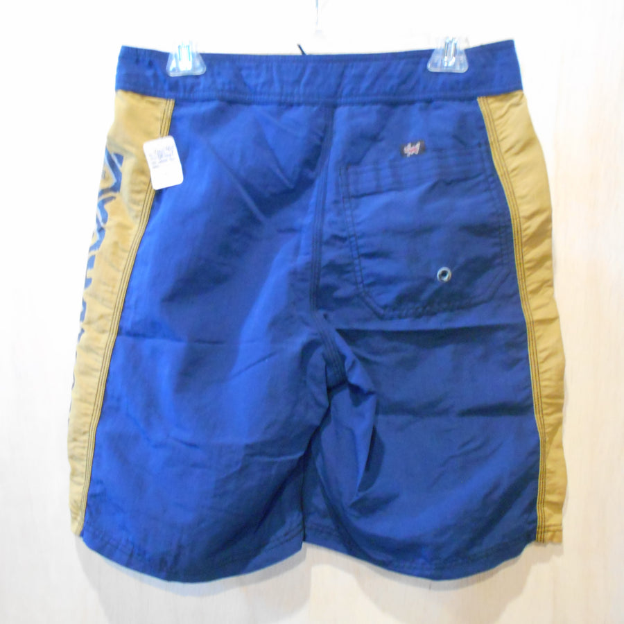 Dahui Blue/Gold Vintage Boardshorts