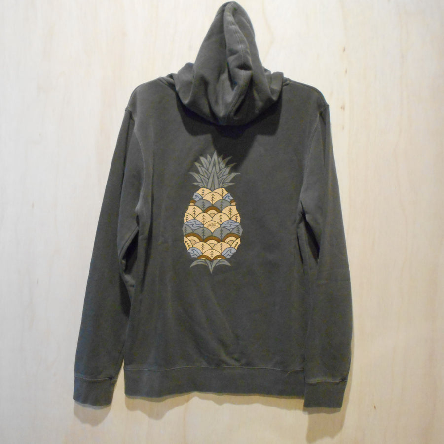 Jetty Pineapple Hoodie - Charcoal - Size M
