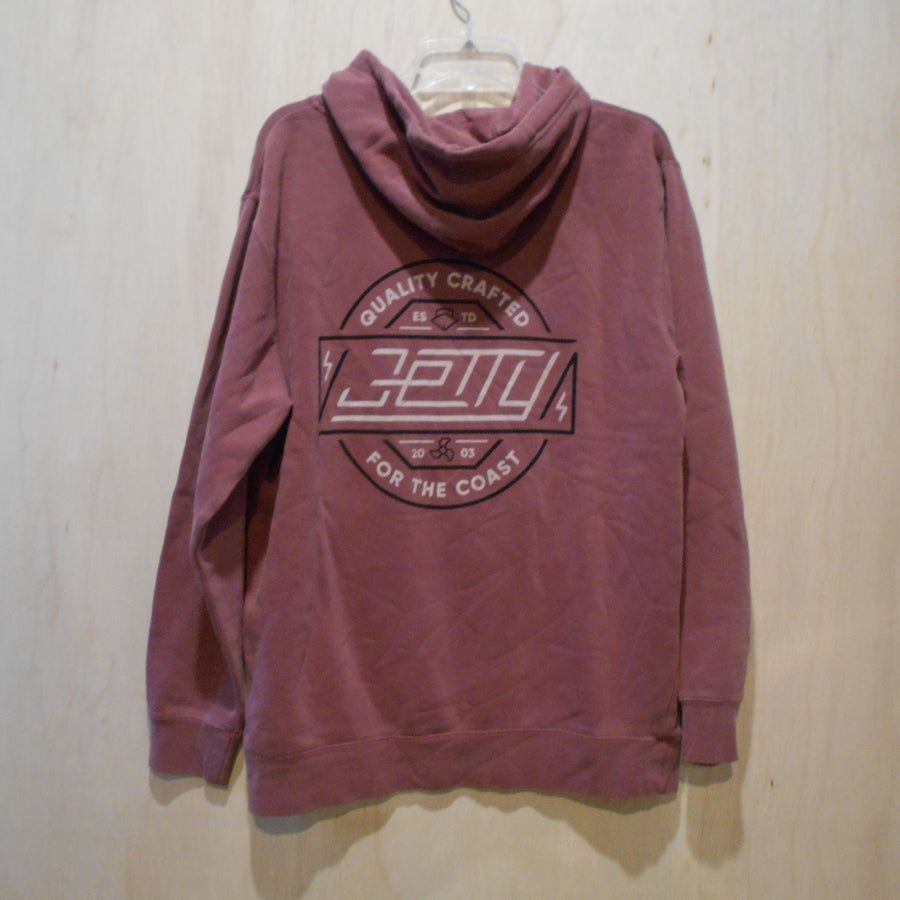 Jetty Quality Crafted Hoodie - Faded Purple - Size L