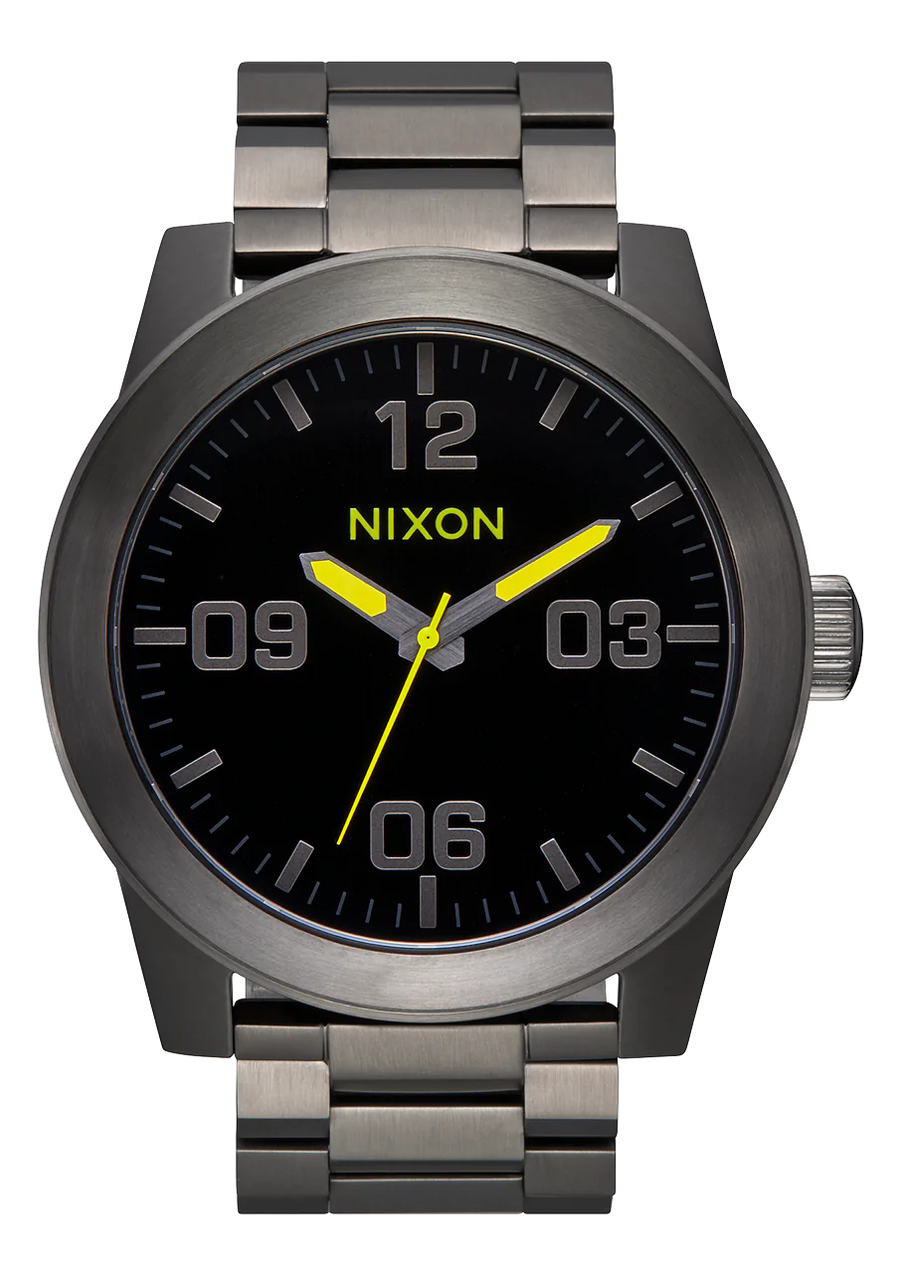 Nixon corporal ss black watch online