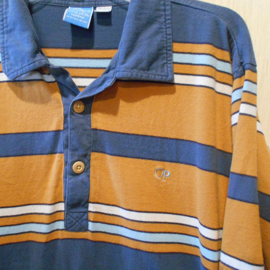 Ocean Pacific Vintage Short Sleeve Pullover Shirt