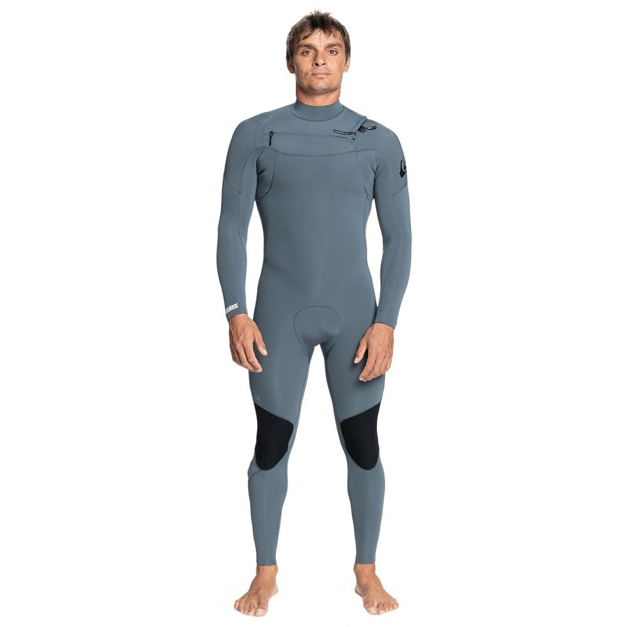 Quicksilver 3/2mm Sessions LFS Mens Chest Zip Wetsuit