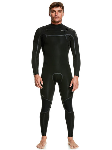 Quicksilver 3/2mm Sessions LFS Mens Chest Zip Wetsuit