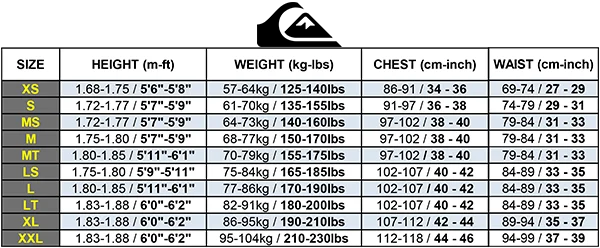 Quicksilver 3/2 Everyday Sessions Chest-Zip Wetsuit