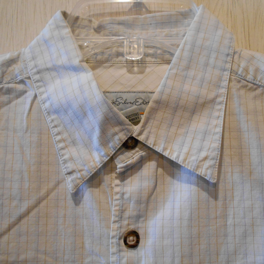 Quiksilver Edition Vintage Short Sleeve Woven Button-Up Shirt