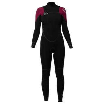 Buell RB1 Accelerator 3/2 Fullsuit Women's- Black/Plum