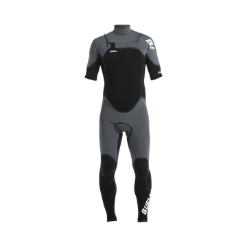 Buell RB1 2MM S/S Full Wetsuit Men's- Black/Storm