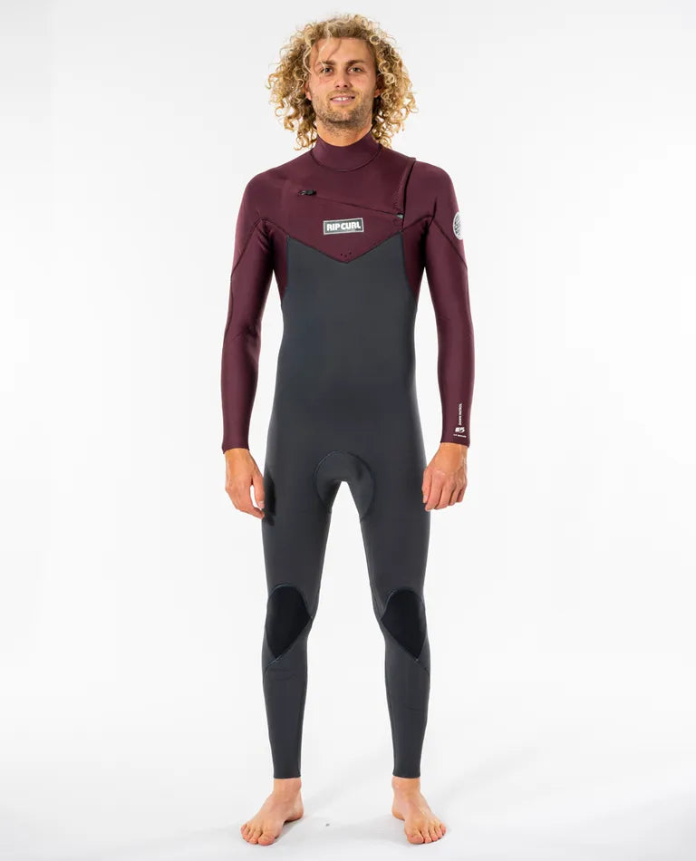 Rip Curl Dawn Patrol 3/2 Chest Zip Fullsuit Mens