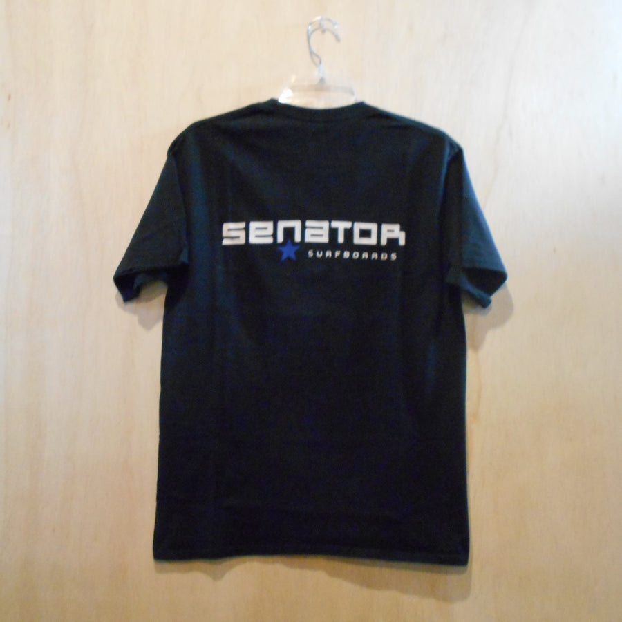 Senator Blue Logo Vintage Tee