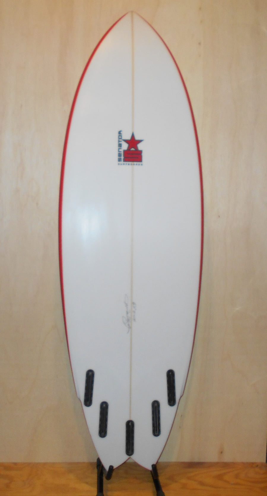 Senator Elevated Wing 5-Fin Swallow 6'0