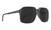 SPY+ Sunglasses Hot Spot Matte Translucent Black -Polarized-