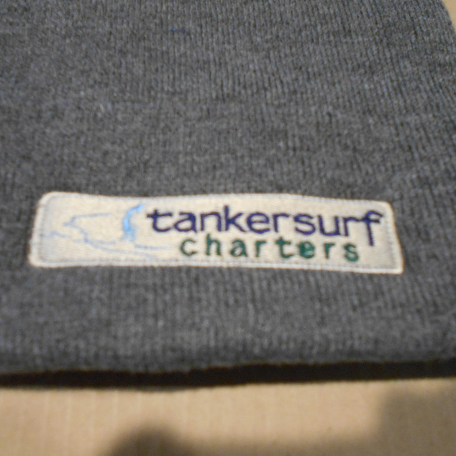 Tanker Surf Charters Embroidered Knit Beanie