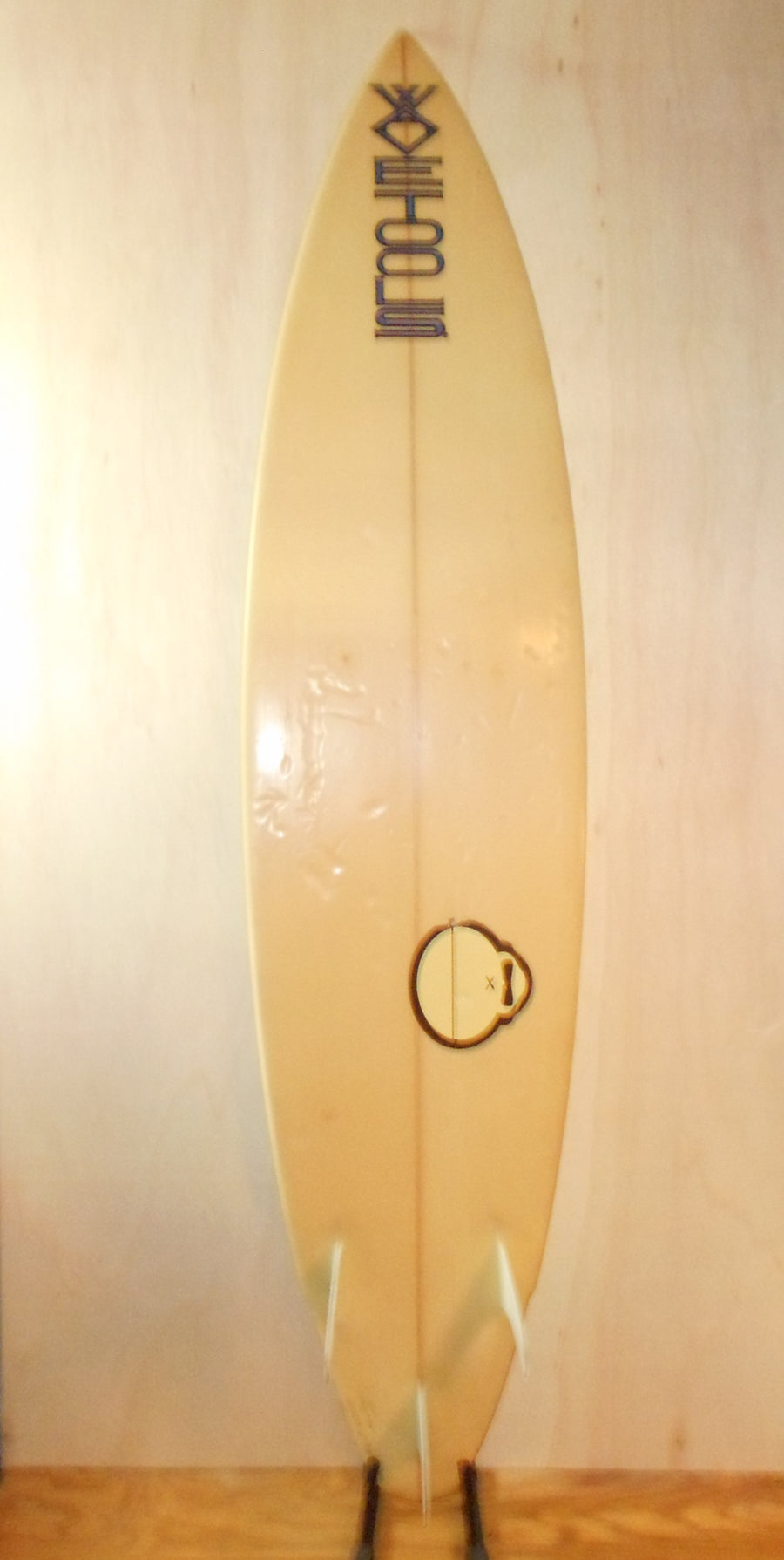 Wave Tools Vintage Winged Baby Diamond Tail Thruster 6'10