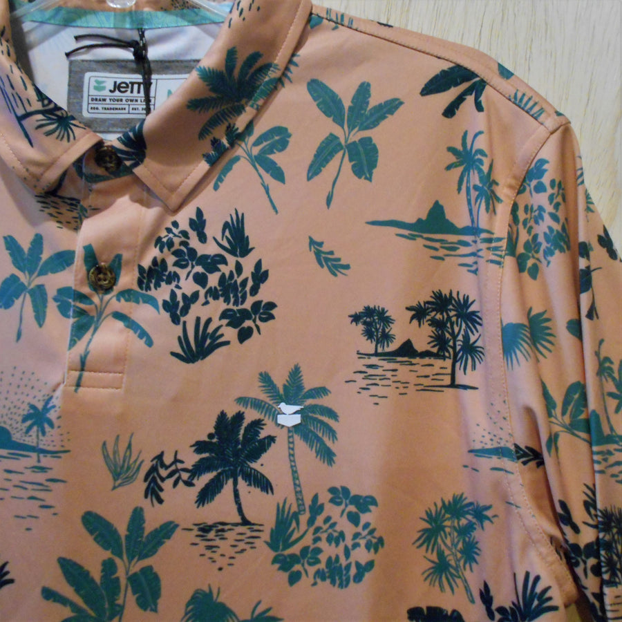 Jetty Bunker Golf Polo Shirt - Size M