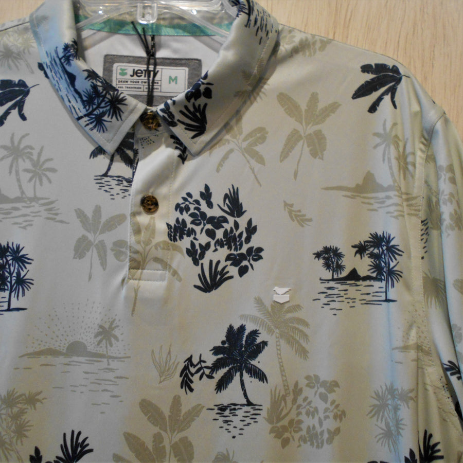 Jetty Bunker Golf Polo Shirt - Size M